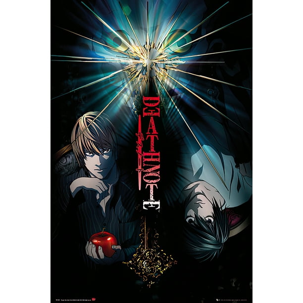 Death note "l" anime manga wall art poster large a0 large print